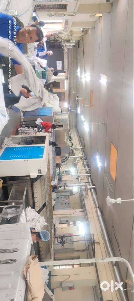 •	लिनेन की धुलाई, सुखाई, प्रेसिंग एवं पैकिंग •	मशीनों के संचालन एवं दै