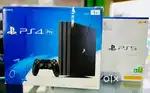 PS4 pro with box and accessories