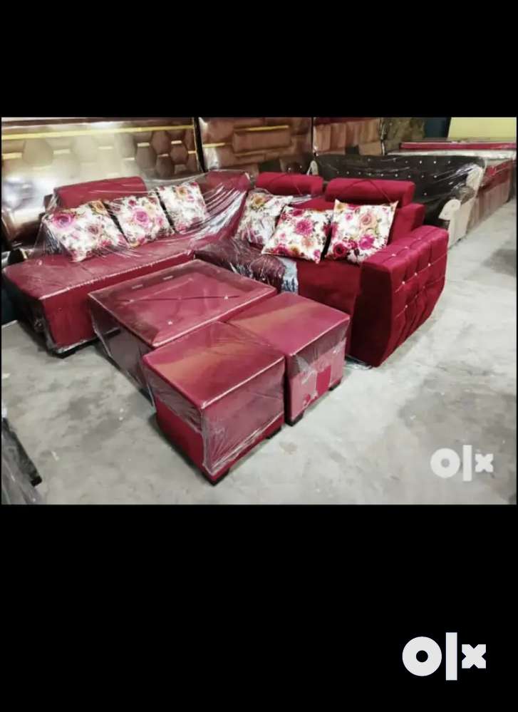 L shape sofa cheap price in pitam pura Delhi