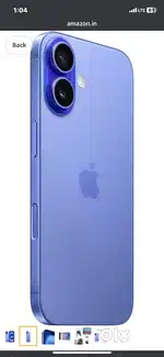 Iphone 16 128 gb 1 day old need cash urgent