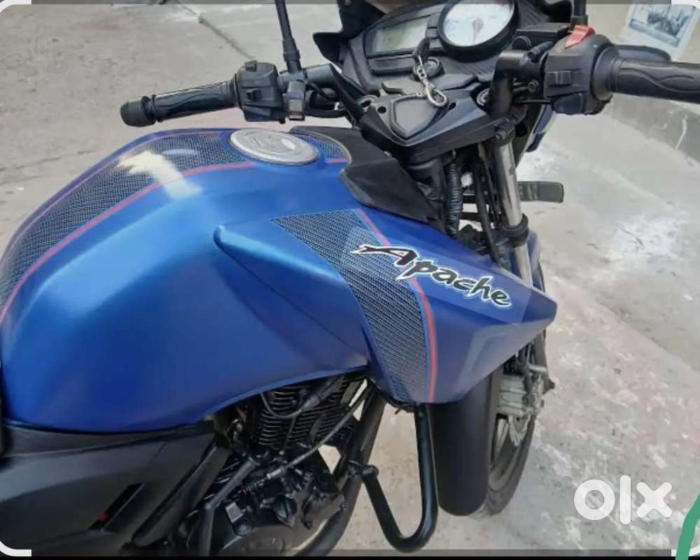 Apache RTR. No.UP. 21.  Good condition New tyre