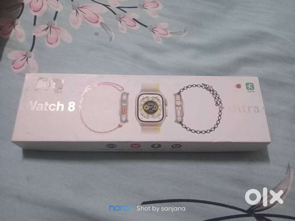 Hryfine watch 8 ultra 2 year old smart watch