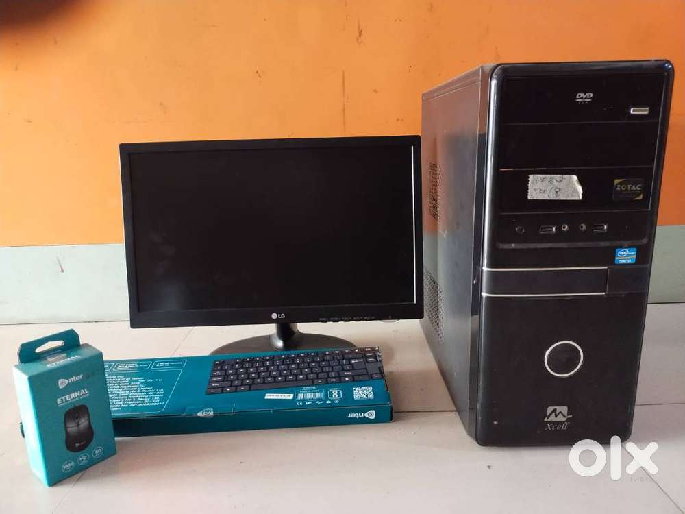i7 FULL SET DESKTOP 8GB RAM 256GB SSD GOOD CONDITION