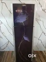 Whripool latest flower model double door refrigerator #$