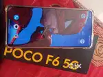 Poco f6 8gb 256gb clean set 4months old