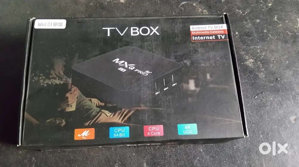 MXQ Pro 4k android box. 4gb 32gb