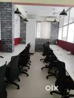 FULLY FURNISHED 1 MANAGER CABIN + 15 WORKSTATIONS--NEGOTIABLE