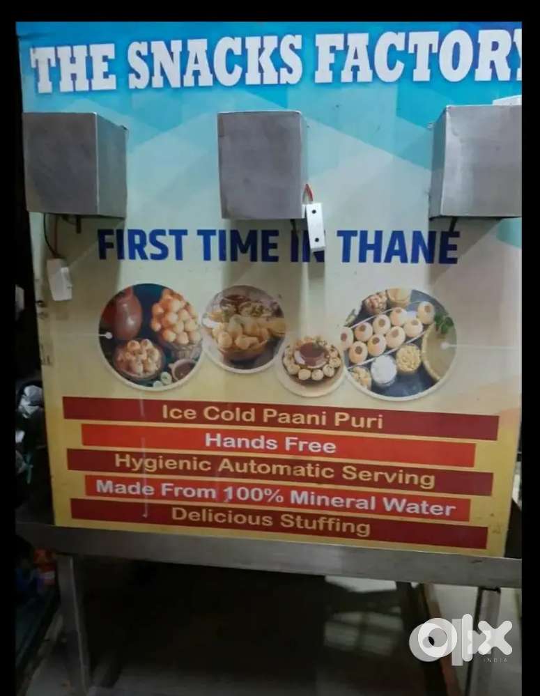 Paani Puri Serving Machine
