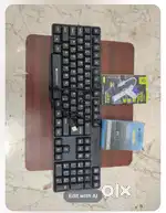 Keyboard with mouse,USB Adepter