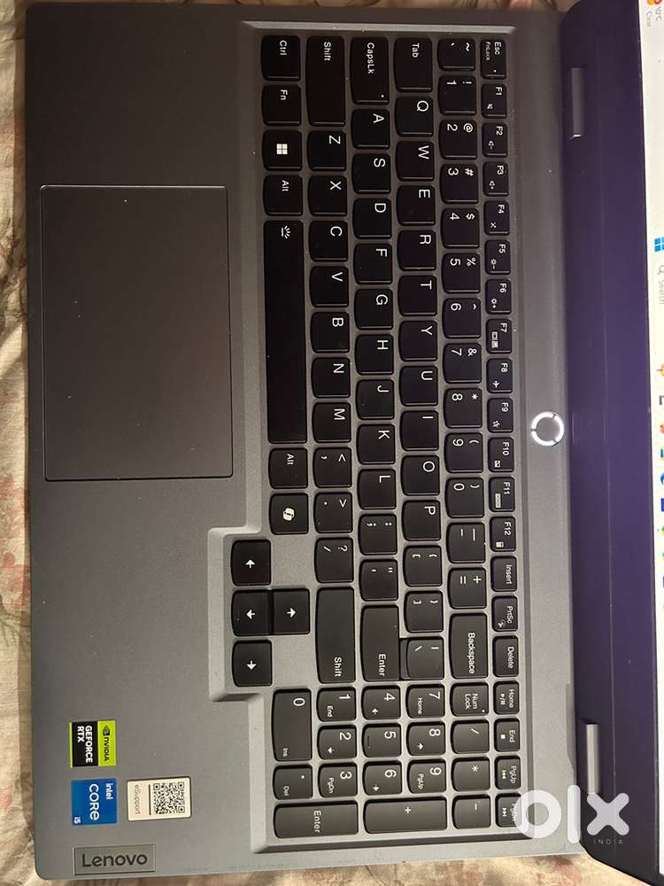 4 month old Lenovo LOQ laptop for sell 6 GB nvidia graphic card