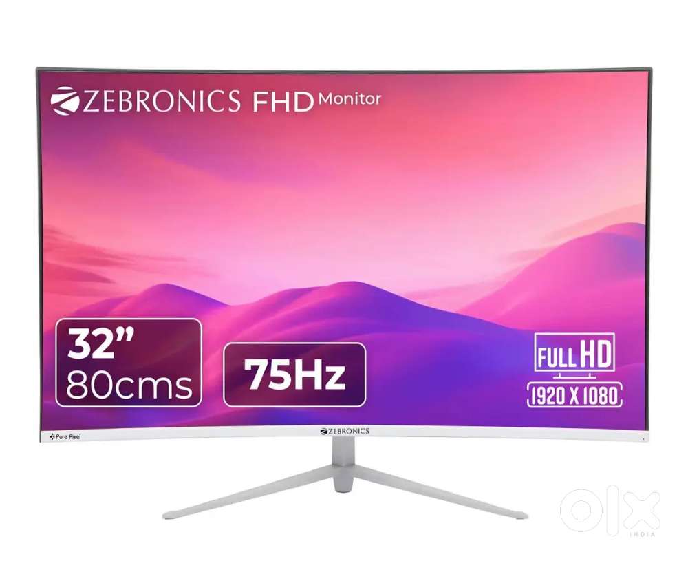 Zebronic 32 inch curved monitor