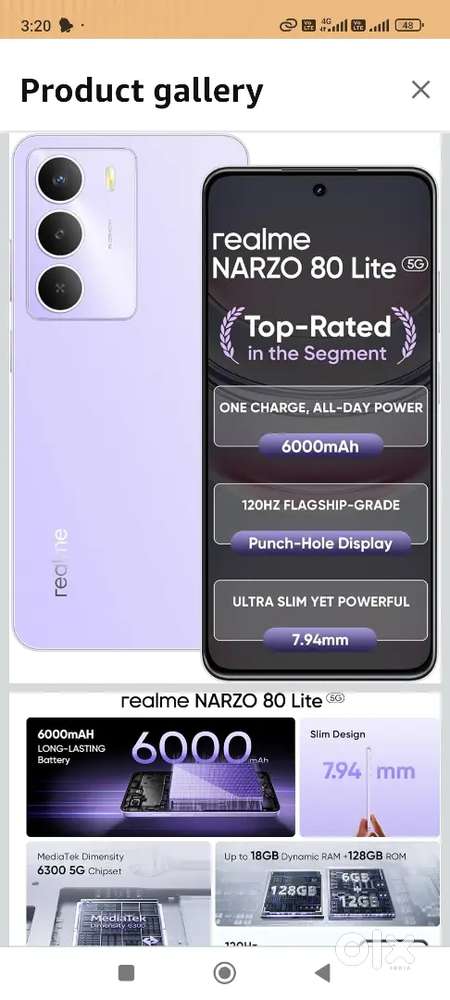 Realme narzo 80 lite 5G