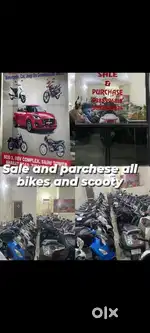 Sale and parchesar all scooty and bikes starting prize 25000