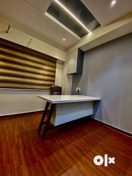 Available 7Th Floor Semi Furnished Office For Rent In Bodakdev