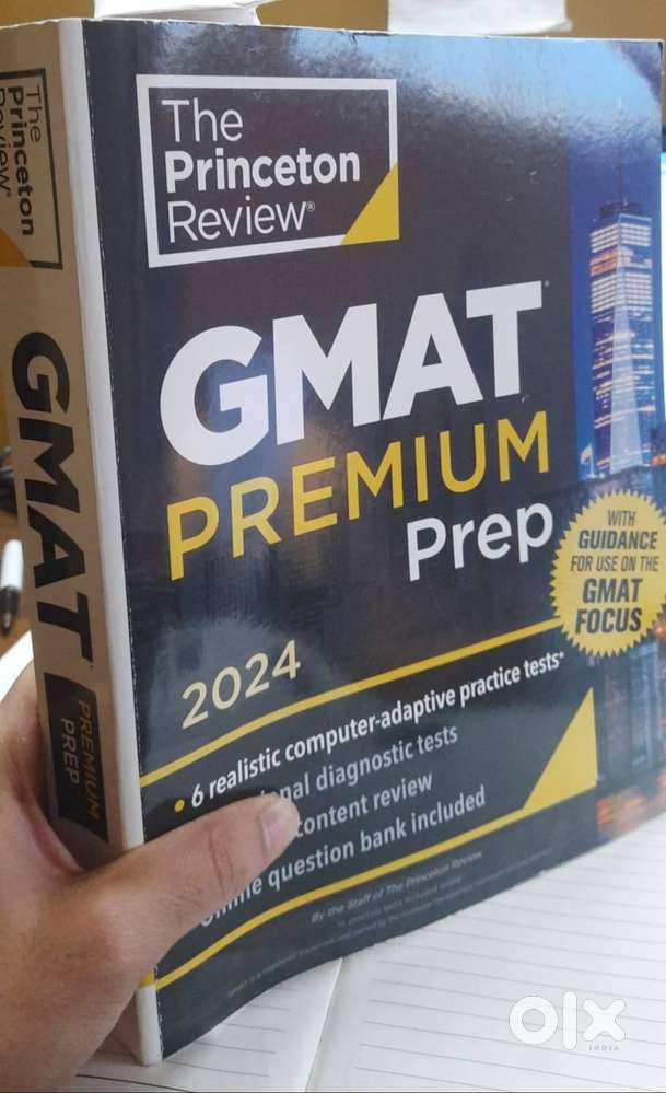 GMAT Prep book 2024 bought recently 5 months ago.