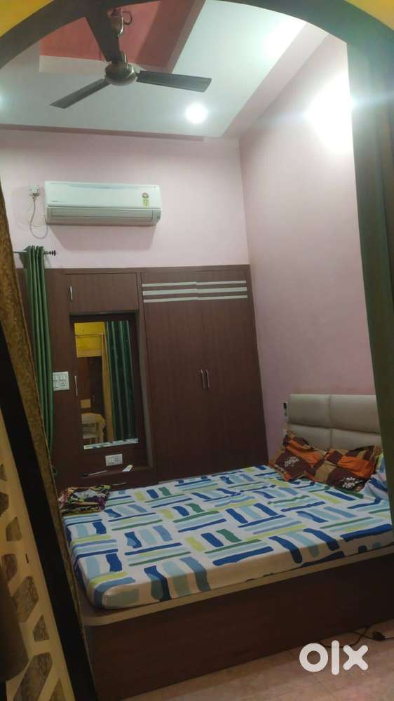 in Darbhnga colony, furnised , Ac, Gyser etc installed