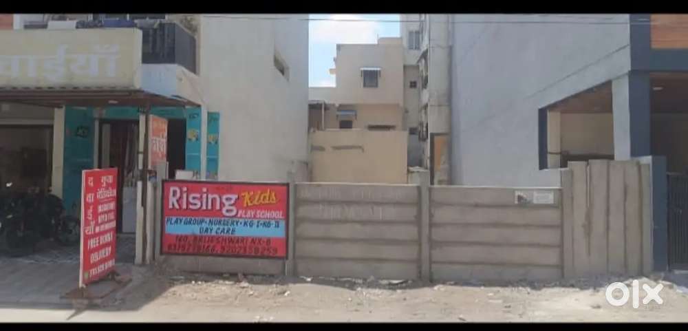 It's a main road plot for sale, nr. Jain temple