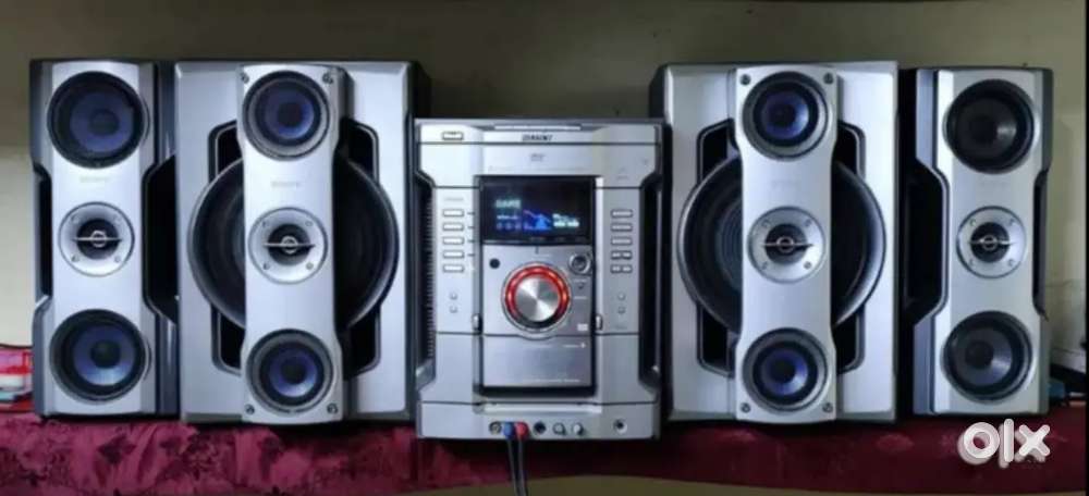 Sony MHC GN88D 7500 Watt System with High Bass & Remote - High Range