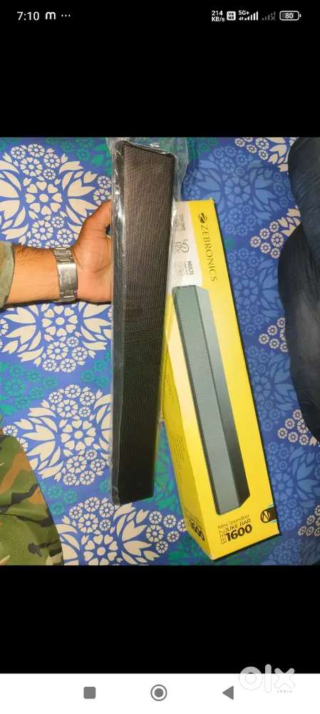 Zebronics soundbar 30w new hai