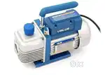 Vaccum pump and pressure gauge