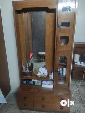 In good condition with multiple drawers,made of wood