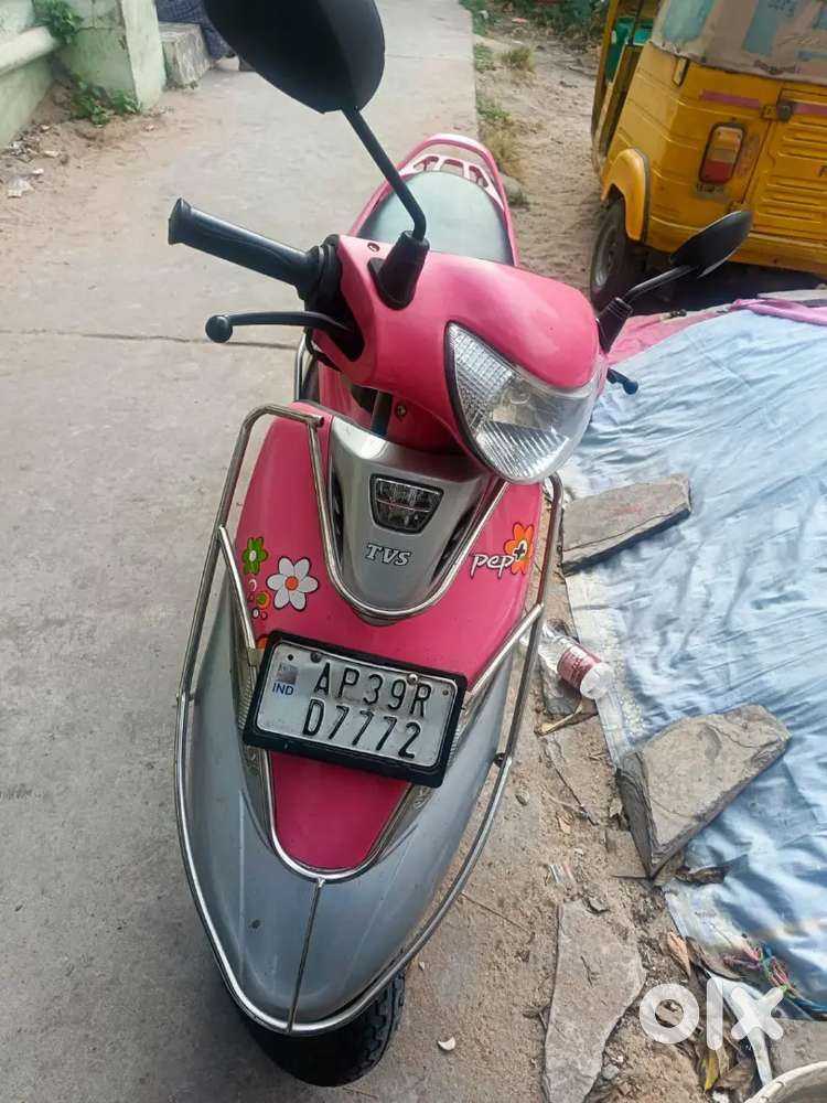 TVS scooty pept plus