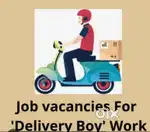 Delivery job in cafe