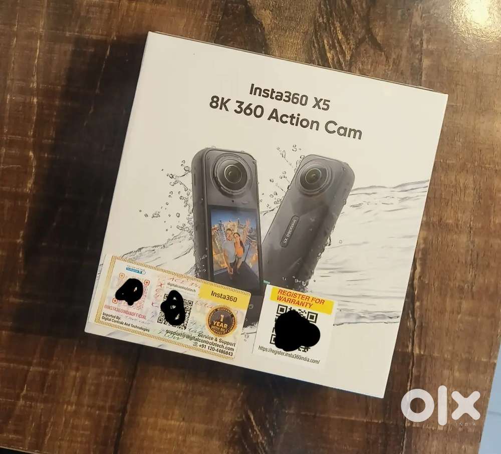 Insta360 X5 Brand New– Unused, Sealed Pack with Full Warranty!