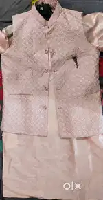 kurta-pajama with waistcoat