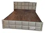Thursday specail New Double bed with box 7200/-Finance Available