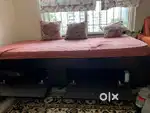Diwan Single Bed with Storage and sleepwell mattress