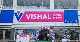 Vishal mega Mart urgent hiring jobs girls boys 8th 9th 10th 12th