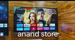 43 inch smart android frameless led tv with 600 live tv channel free