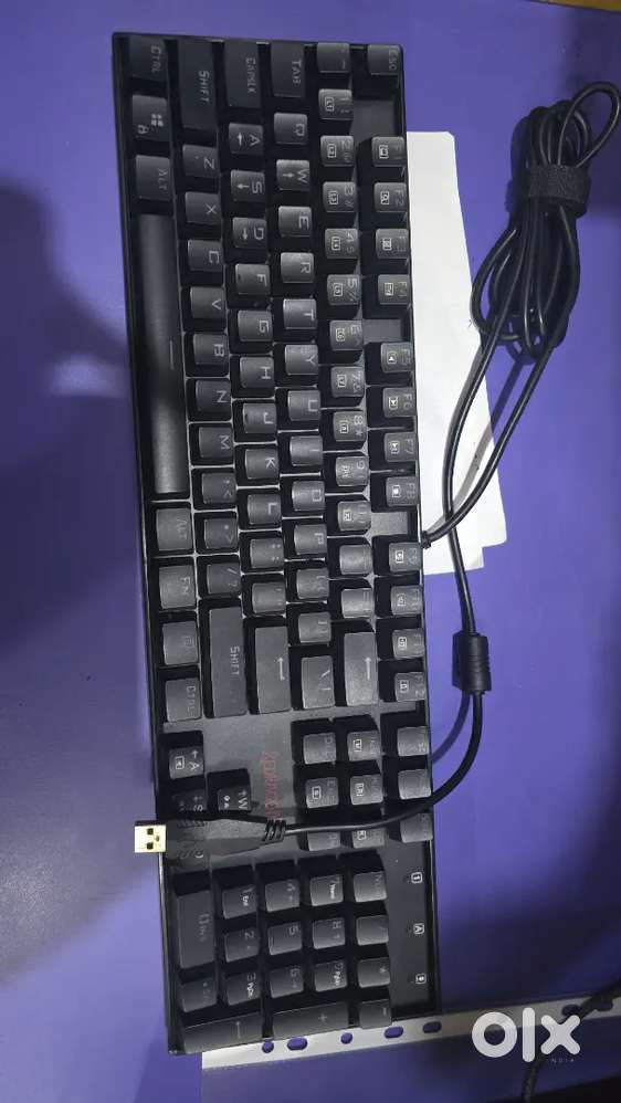 Mechanical gaming red dragon keyboard