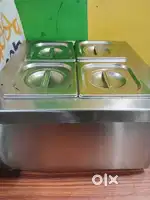 Commercial chocolate 4 container melter