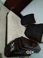 Seven seater sofa and center table