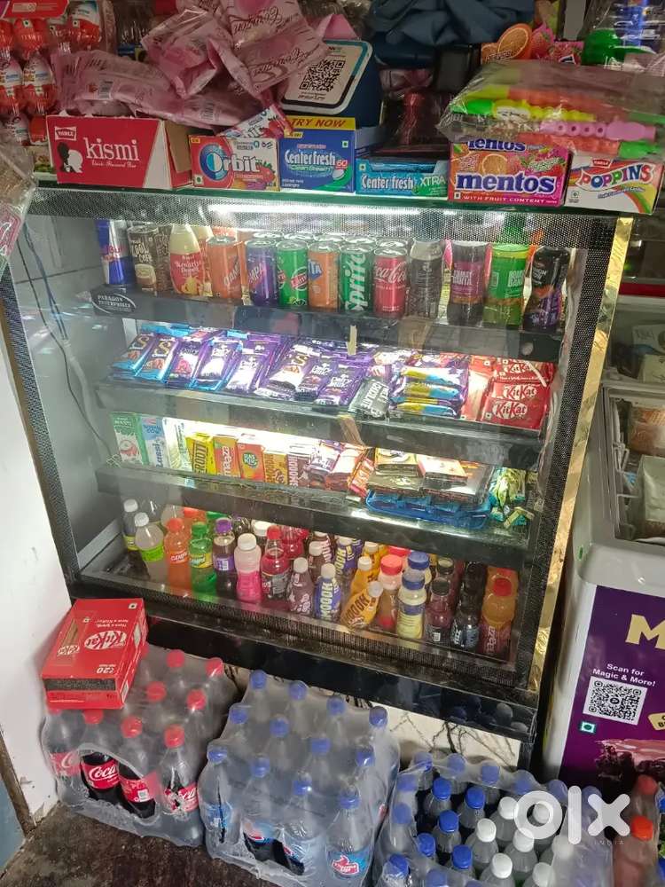 freedge display counter fridge cake freezer