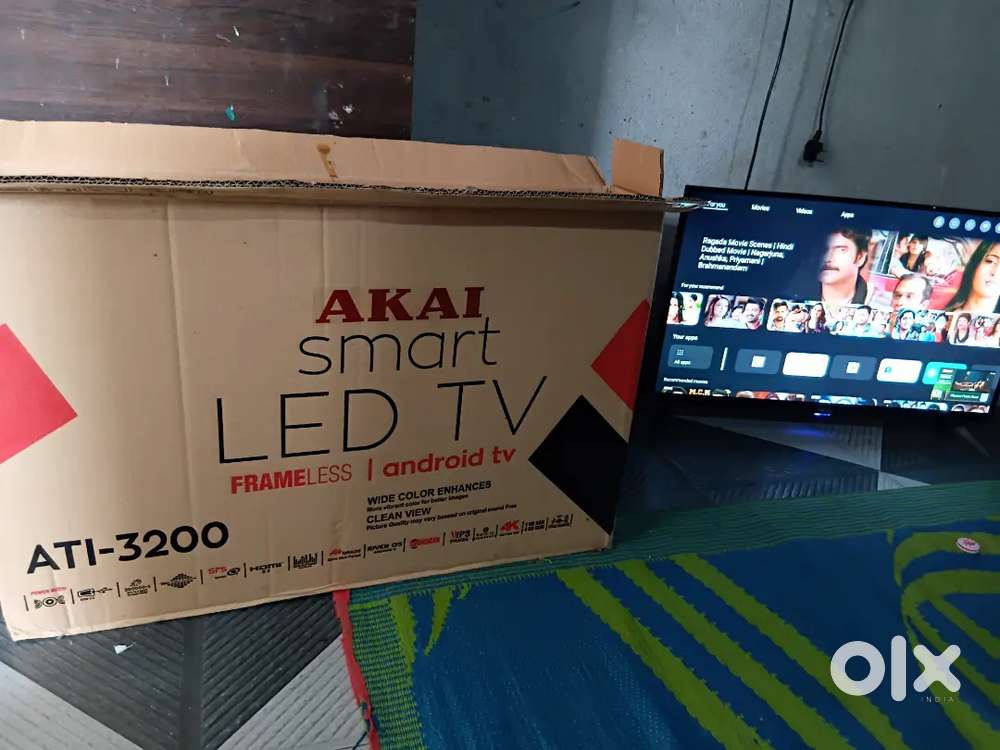 Akai smart TV led TV android TV Google tv