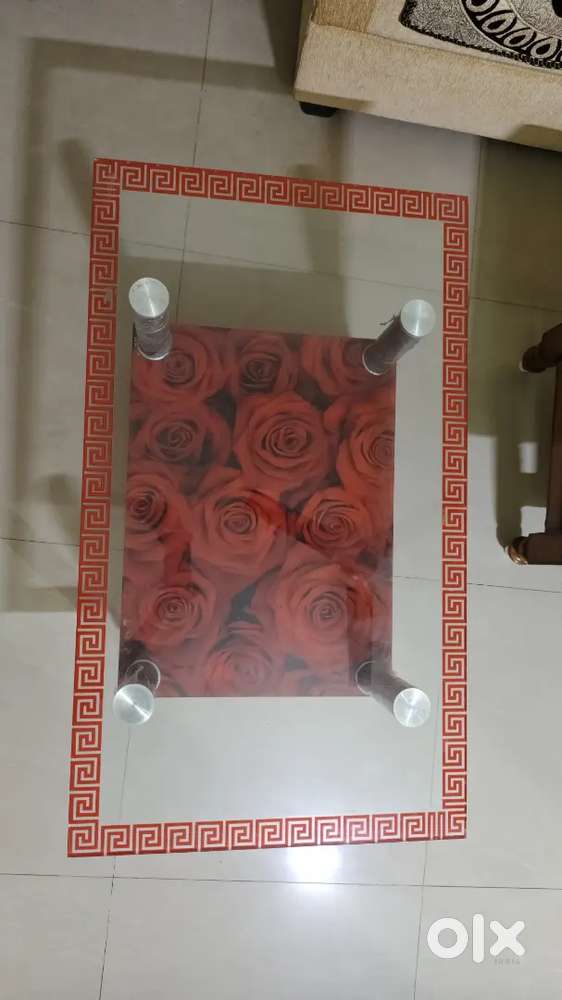 Glass Teapoy/ Coffee Table