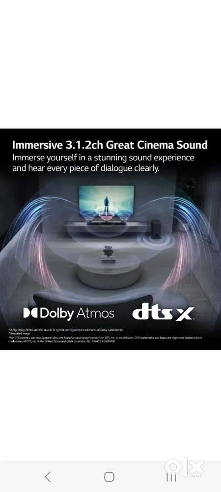 LG S75Q...soundbar cinematic experience