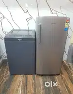 Samsung refrigerator & whirlpool agitronic washing machine available**