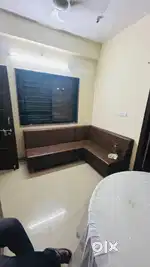 2 bhk flat with Bed wardrobe