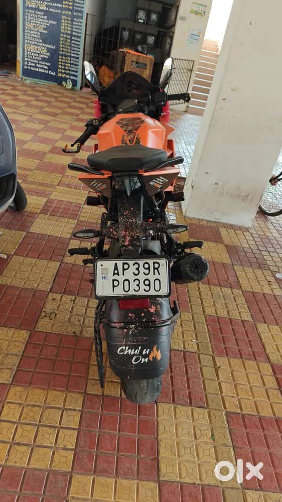 Less used ktm 390 rc motogp version