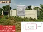 Land:-240sq.yrds Sale Land- iIBRAHIMPATNNAM SALE LOW COST