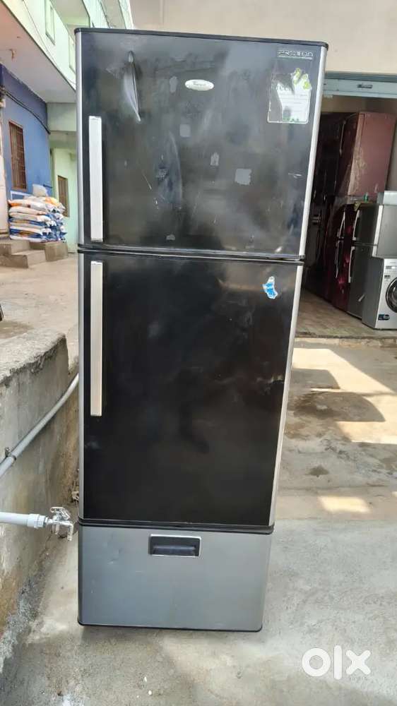 Whirlpool 3 door fridge 450 liters free home delivery .