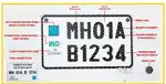Hsrp number plate fitting