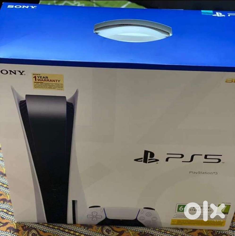 Playstation 5 console with remote