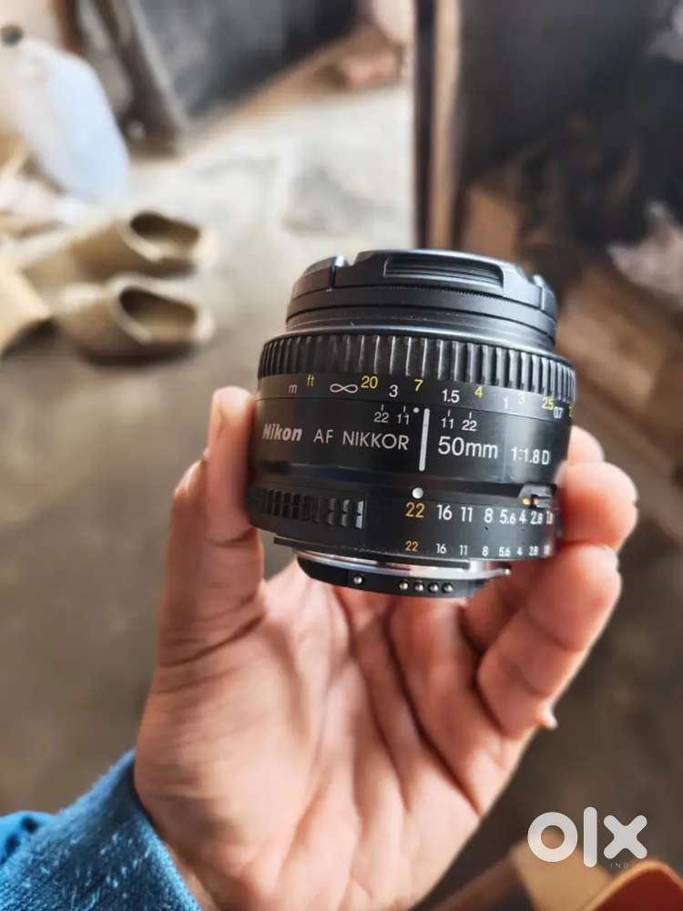 Nikon 50mm prime lens