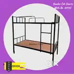 Bunker cot Steel Bunk Bed Single size 8rw45fe