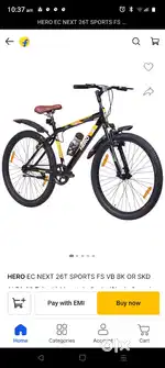 Hero next cycle non gear